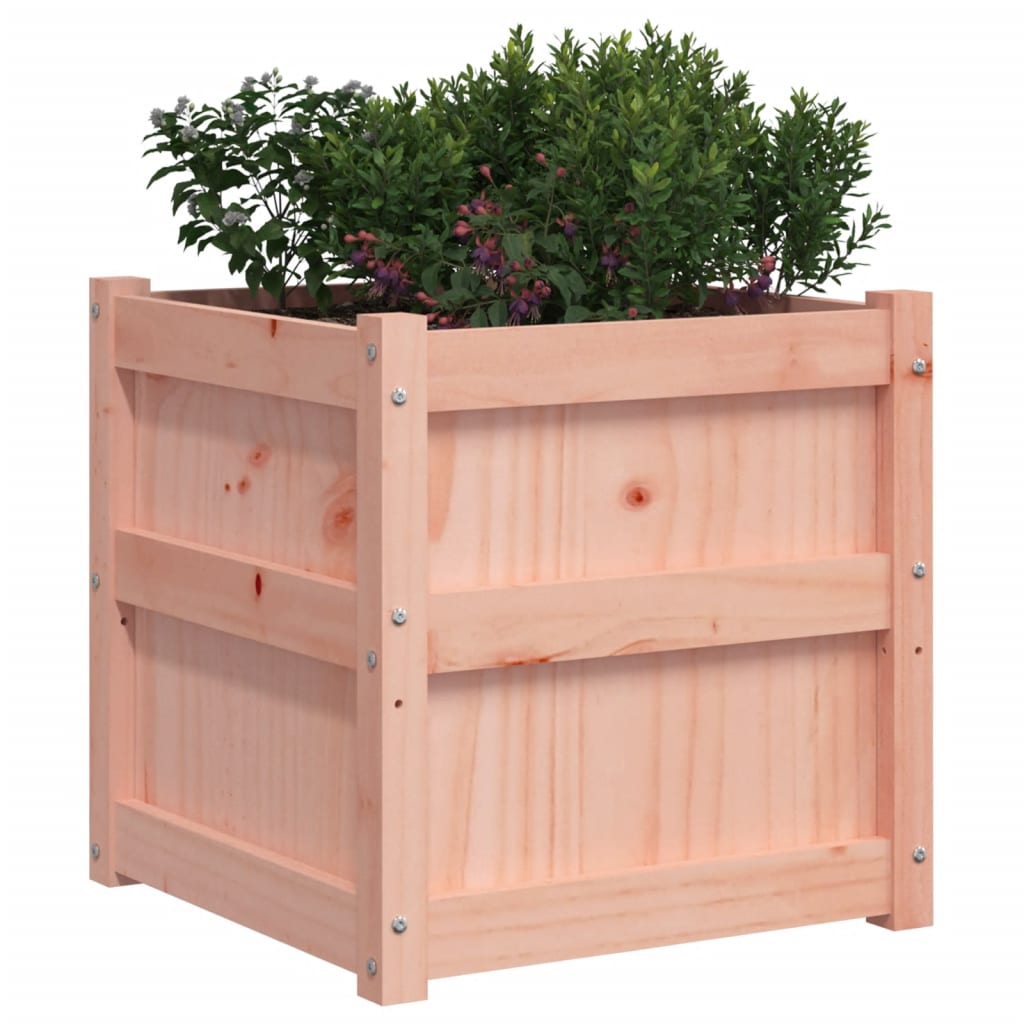 vidaXL Garden Planter Decorative Outdoor Plant Pot Flower Box Solid Wood Pine-2