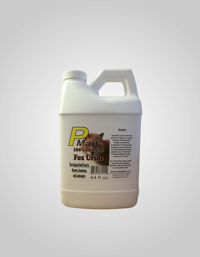 1 Gallon Pure Fox Urine